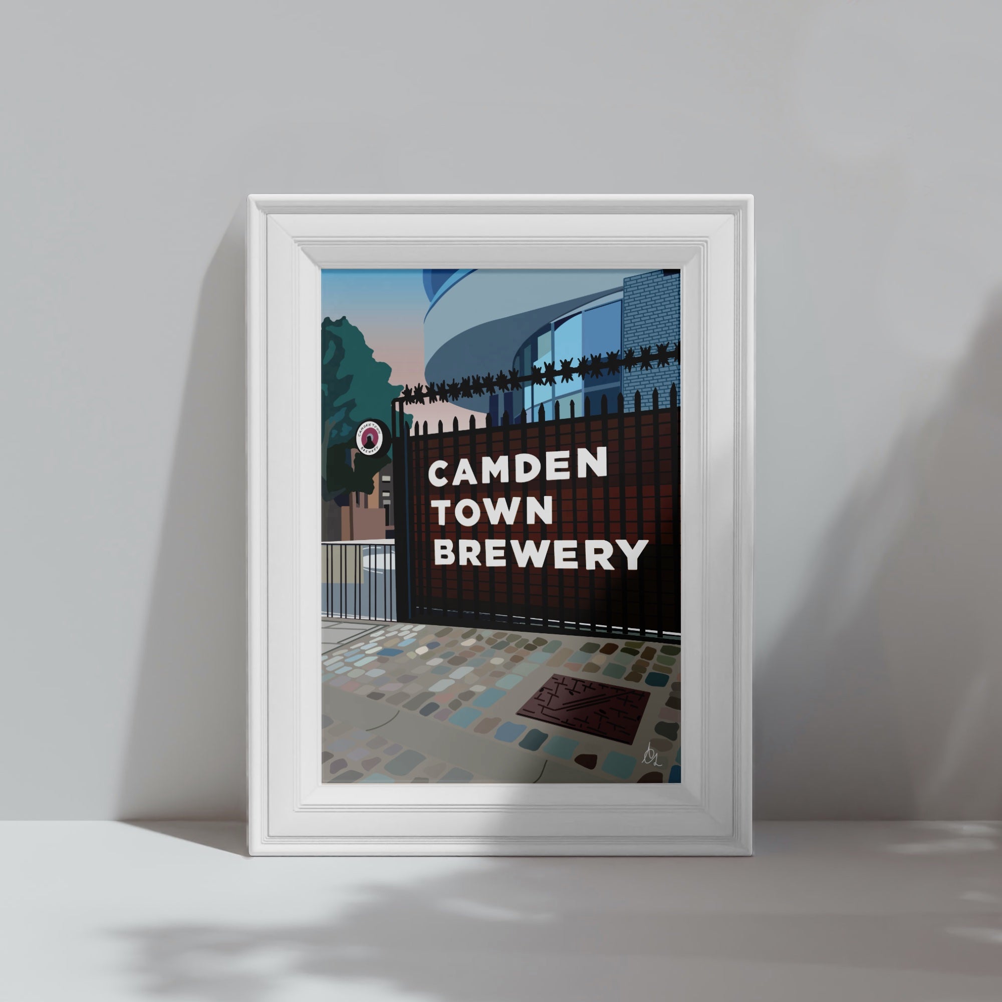 Camden Town Brewery, London – Art Print