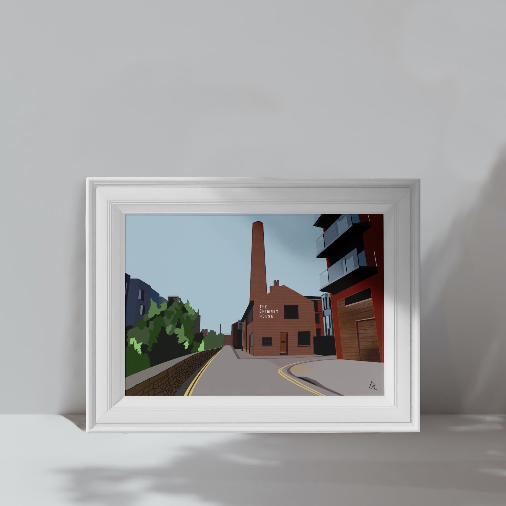 The Chimney House, Kelham Island - Sheffield Art Print