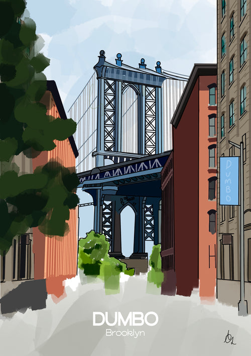 Dumbo, Brooklyn - New York Art Print