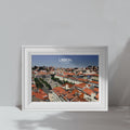 Lisbon City View – European Art Print