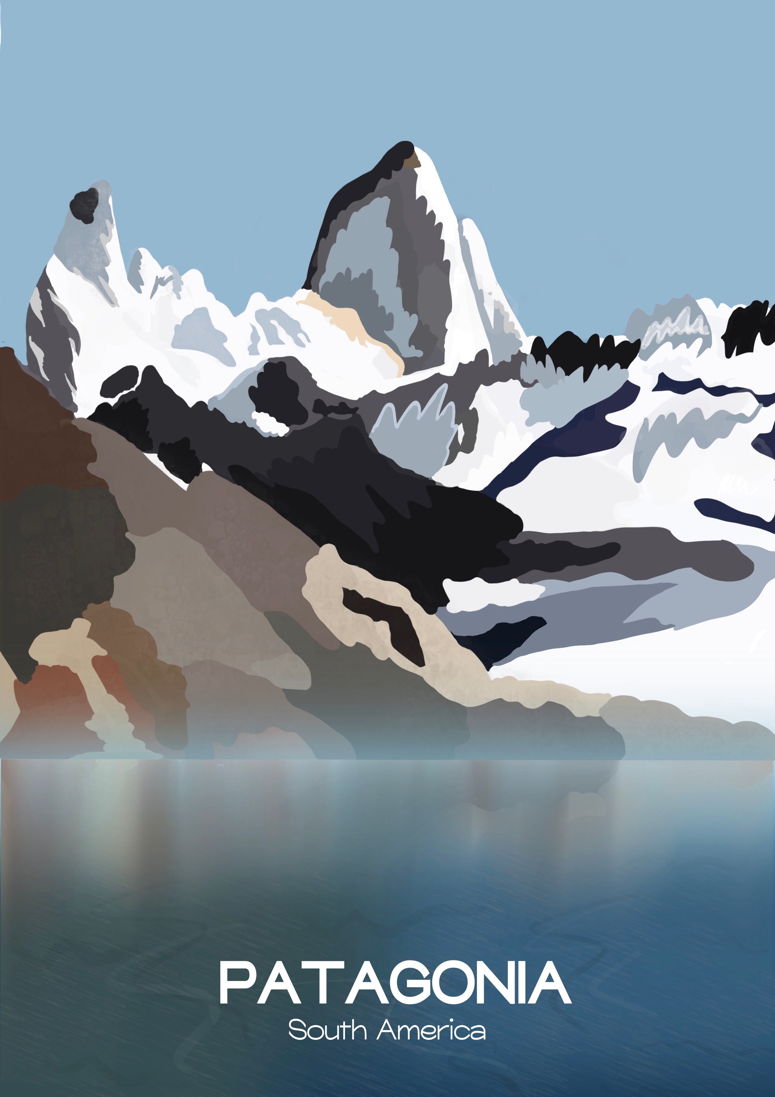 Patagonia - Art Print