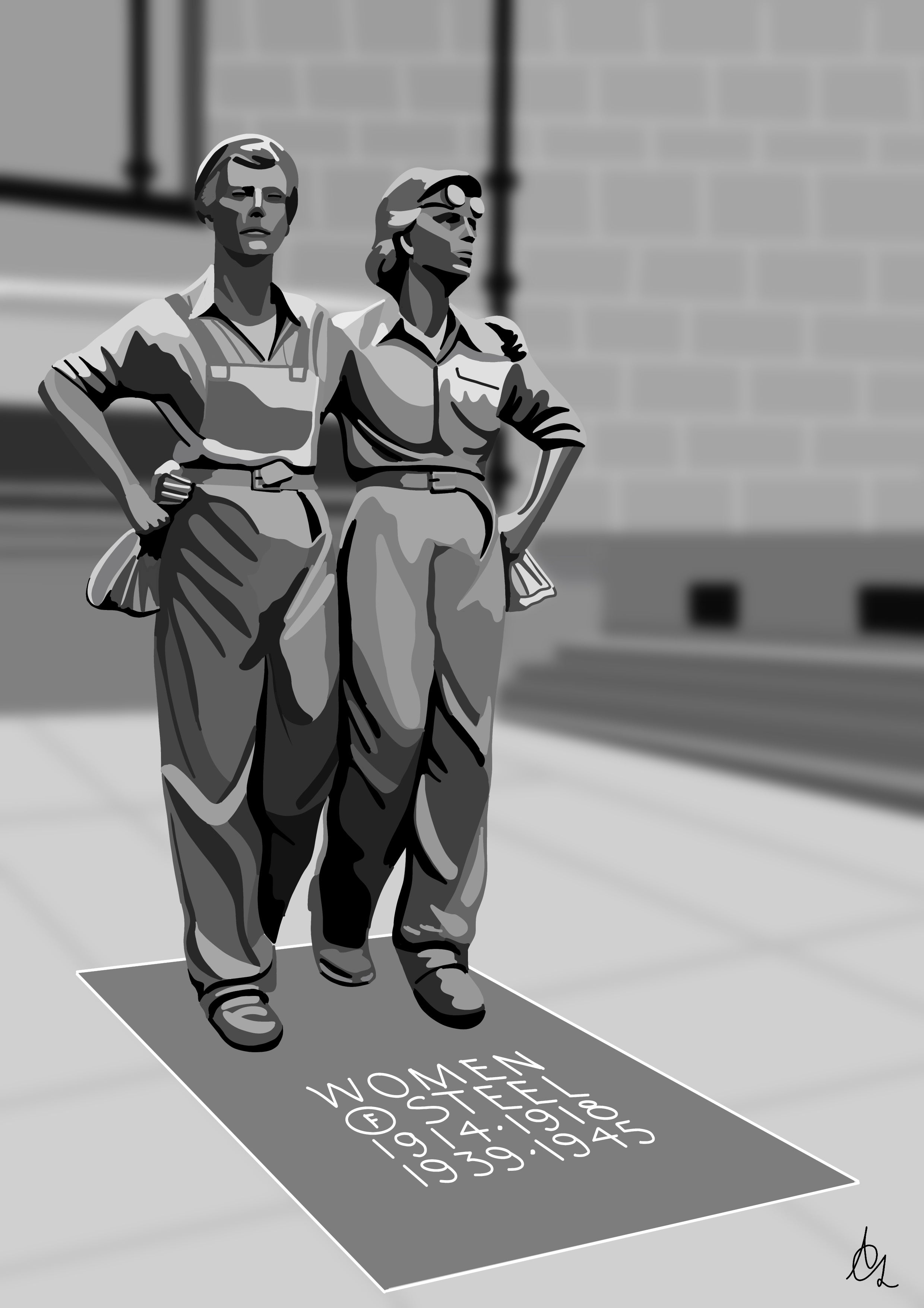 Women of Steel – Sheffield Art Print