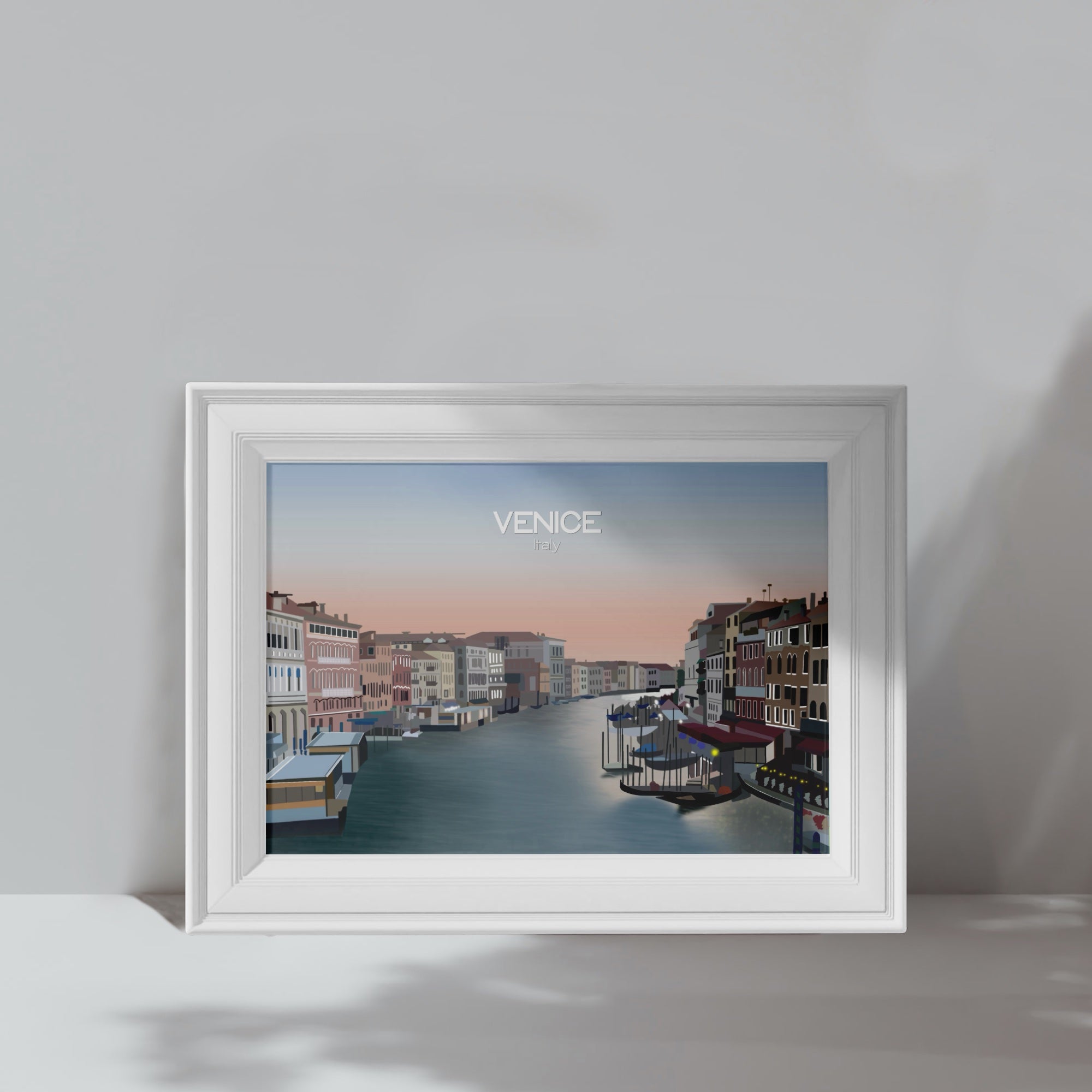 Venice Canal - European Art Print